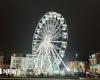 Grande roue installée à Leicester pour la période de Noël