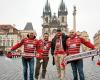 leur avion annulé, ces supporters du Stade Brestois ont dû rouler 16 heures pour rejoindre Prague !