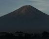 Première neige sur le Mont Fuji, la dernière en date