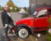 Doubs à Rochejean Béatrice, une fleuriste stylée en 2CV