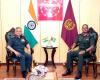 Le chef d’état-major de la Défense guyanaise rencontre le haut commandement de la défense indienne