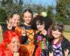 Sainte-Livrade-sur-Lot. The La Gravade horse farm celebrated Halloween