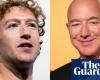 Jeff Bezos, Mark Zuckerberg et d’autres chefs d’entreprise félicitent Trump