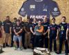 Pour les Championnats du Monde Timbersports, les équipes françaises et australiennes se sont entraînées en Ariège