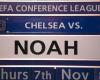 Chelsea contre FC Noah, UEFA Conference League : blog en direct ; points forts