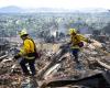 un incendie menace des milliers de personnes au nord de Los Angeles