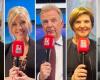 Ophélie Fontana, Sacha Daout, Véronique Barbier and Nathalie Maleux salute the work of François De Brigode after his last news at RTBF (video)