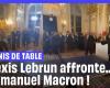 Alexis Lebrun frappe le ballon avec Emmanuel Macron à l’Elysée et « prend » un smash