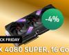 Ce prix bas pour le puissant RTX 4080 SUPER de NVIDIA est rare. Je ne suis pas sûr que le Black Friday soit meilleur…