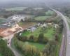 On en sait plus sur l’imposant rond-point en cours de construction le long de la RN13, dans le Cotentin