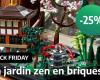 Le Black Friday réduit de 25 % le prix de LEGO The Peaceful Garden, l’un des meilleurs sets pour adultes à offrir à Noël