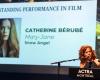 Catherine Bérubé remporte un trophée aux ACTRA Awards