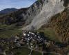 Un village de montagne suisse menacé par des masses de décombres