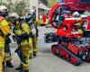 Première intervention pour un robot des pompiers de Genève