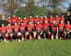 face au leader, le club de rugby de Landivisiau a fait le show devant son public