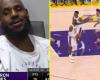 LeBron James bat son propre record et distingue un fan alors que les fans font la même blague