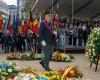 Le roi Philippe rend hommage aux soldats tombés amoureux de la patrie belge