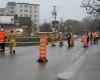 closure of Chemin Saint-Louis near Avenue des Hôtels