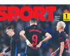 Couverture SPORT du jour lundi 11 novembre 2024