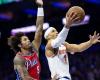 NBA : New York Knicks contre Philadelphie 76ers