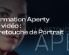 Retouche de portrait avec Aperty – Cours vidéo