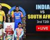 IND vs SA 3e T20I LIVE Score : Jeu arrêté alors que les insectes envahissent le sol Centurion – LIVE IND vs SA 3e T20I : Jeu arrêté alors que les insectes envahissent le sol Centurion