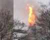 un silo de la coopérative agricole Bourgogne du Sud victime d’un important incendie à Beaune