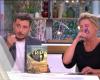 sa langue glisse, elle éclate de rire sur le plateau de C à vous (ZAPTV)