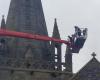 Restaurations de cette église du Cotentin, endommagée par la tempête Ciaran