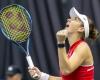 Le tennis féminin suisse mène 2-0 contre la Serbie