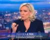 “Ma mort politique s’impose”, dénonce Marine Le Pen sur TF1