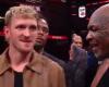 Moment embarrassant entre Mike Tyson et le frère de Jake Paul juste après le combat