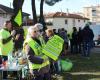 les “gilets jaunes” font leur retour au rond-point de Bagnols-sur-Cèze