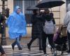 Trois semaines de pluie attendues en une journée sur le nord du pays lundi et mardi, fortes rafales en région parisienne