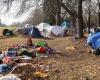 Démantèlement imminent d’une partie du campement de la rue Notre-Dame