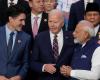 Le Premier ministre Modi, Justin Trudeau et Joe Biden capturés dans un seul cadre sur une photo de famille du G20 à Rio au Brésil