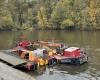 Pourquoi un bateau transporte-t-il des morceaux d’arbre jusqu’en Mayenne ?