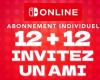 deux abonnements pour le prix d’un pour le Black Friday – Nintendo Switch