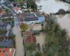 images d’Hesdigneul-lès-Boulogne, inondée à cause du débordement de la Liane