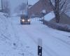 Où il neige actuellement en Allemagne