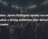 James Rodríguez s’exprime et fait une déclaration ferme après la défaite de l’Équateur