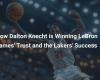 Comment Dalton Knecht gagne la confiance de LeBron James et contribue au succès des Lakers