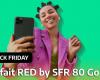 Pour le Black Friday, RED by SFR donne un second souffle à son forfait le moins cher en l’accompagnant de 80 Go de data 5G