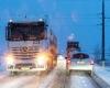 le pays en alerte jaune aux conditions glissantes