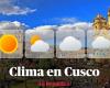 Météo à Cusco, via Senamhi : températures maximales et minimales par district ce 20 novembre | prévisions météo de demain | Société