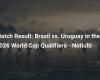 Brésil contre L’Uruguay en éliminatoires de la Coupe du monde 2026 – Notiulti