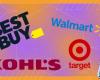 Meilleures offres de Target, Best Buy, Walmart, Kohls et plus