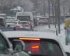 La neige tombe par endroits jusqu’en plaine, provoquant plusieurs accidents