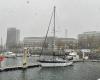 la neige arrive enfin au Havre