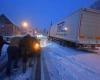 à cause de la neige, près de 2.500 camions bloqués sur l’A36, les routiers pointés du doigt